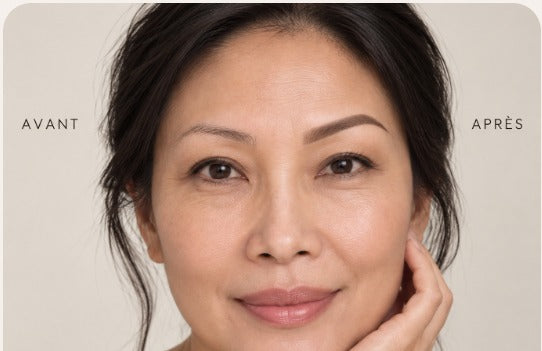 Sourcils avant et après Brow Studio